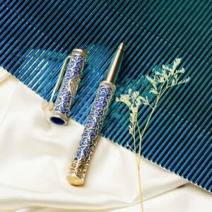 Filigree in Bright Blue