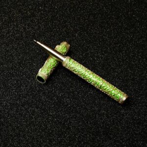 Filigree in Bright Lime Green